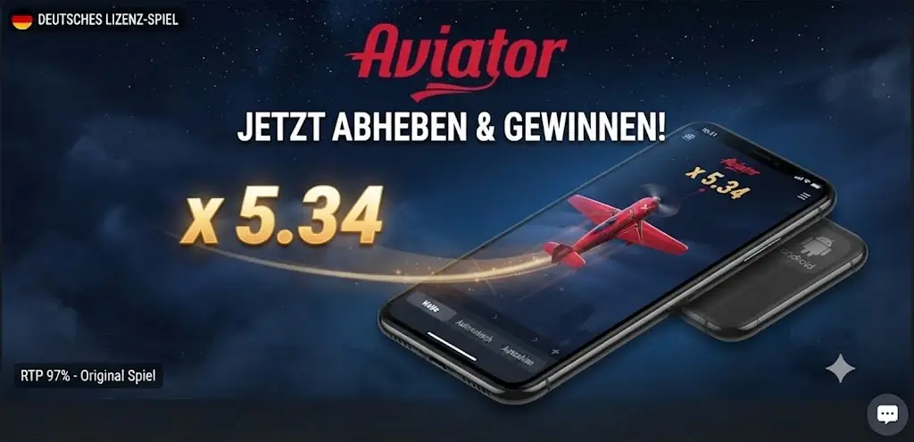 Aviator App Installation auf Android